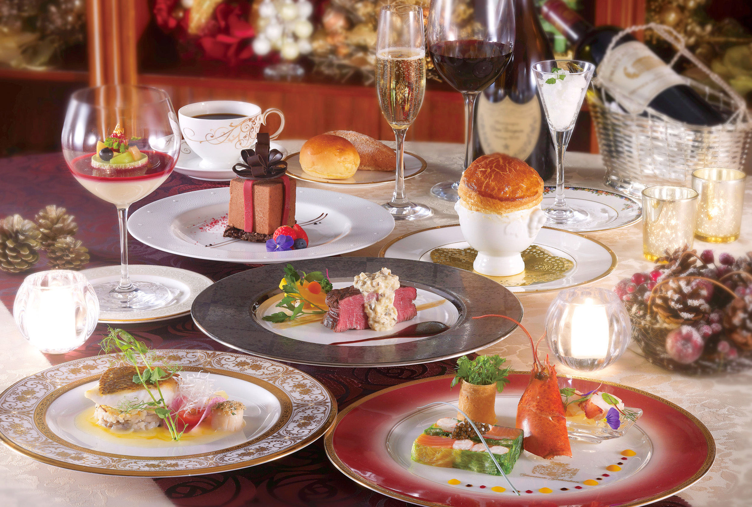 【Xmas12/24・25限定】クリスマスディナーが彩る大切な方との特別な夜 ※ディナー20:30※